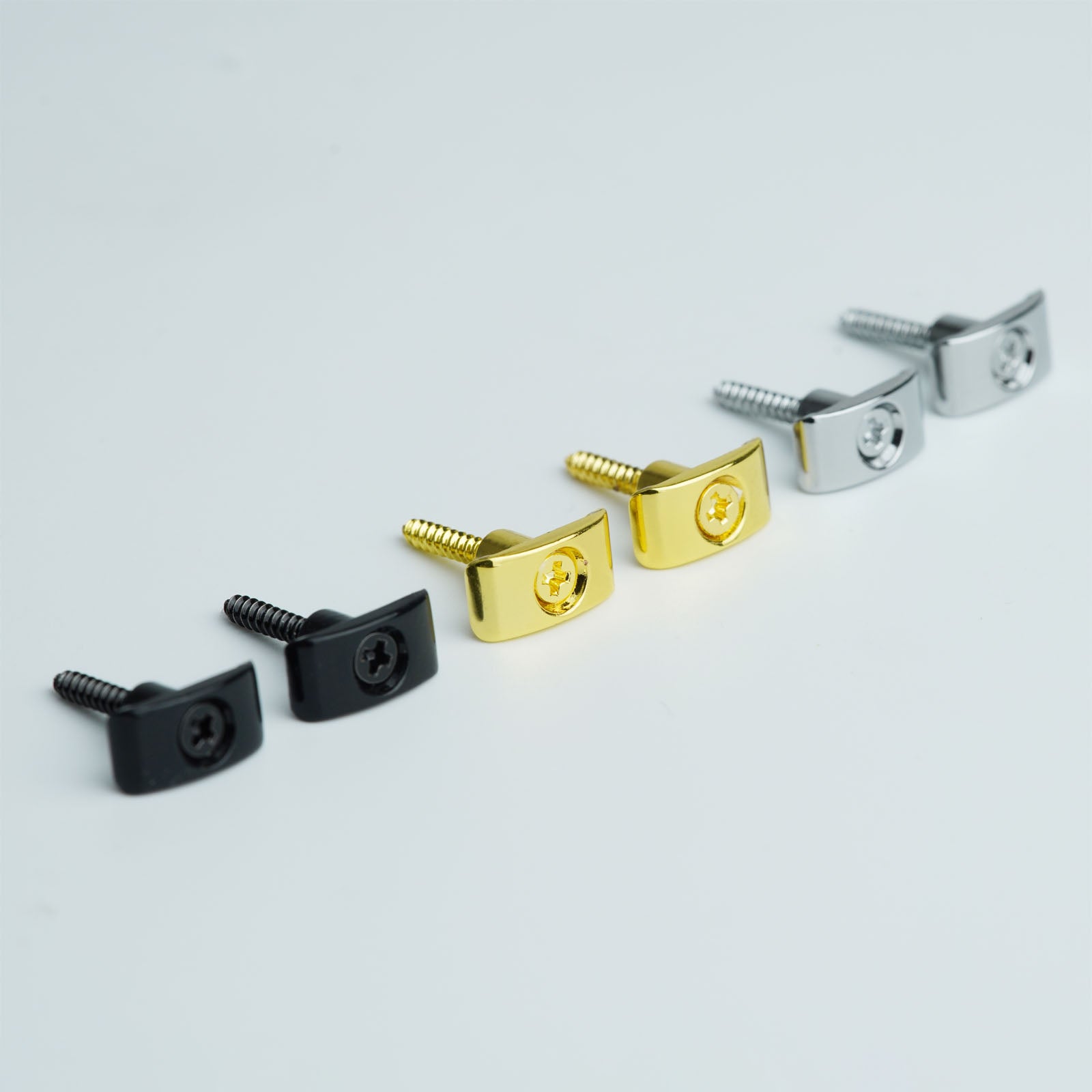 Guitar String Retainers – Zinc Alloy Guides Set of 2 | Guyker