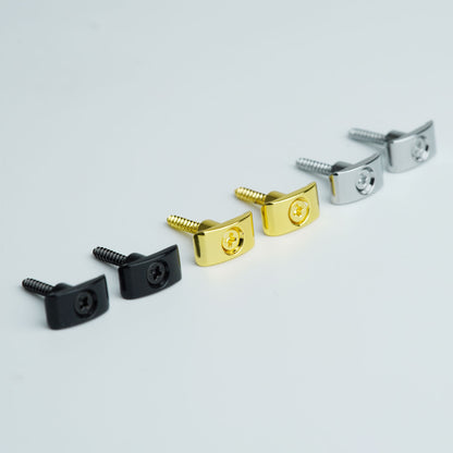 Guitar String Retainers – Zinc Alloy Guides Set of 2 | Guyker