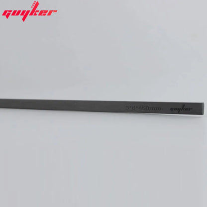Varillas de Carbono Guyker 2pcs 3mmX6mmX380mm/450mm Refuerzo para el Mástil de Guitarra para Instrumentos de Cuerda