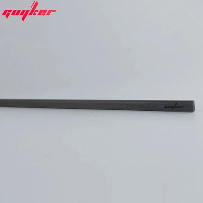 Varillas de Carbono Guyker 2pcs 3mmX6mmX380mm/450mm Refuerzo para el Mástil de Guitarra para Instrumentos de Cuerda