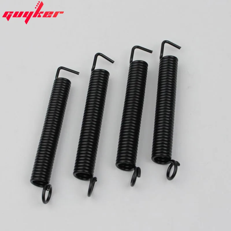 Guyker Guitar Tremolo Bridge Springs(Set of 4) Replacement for Strat ST FR Style Precision Instruments Black