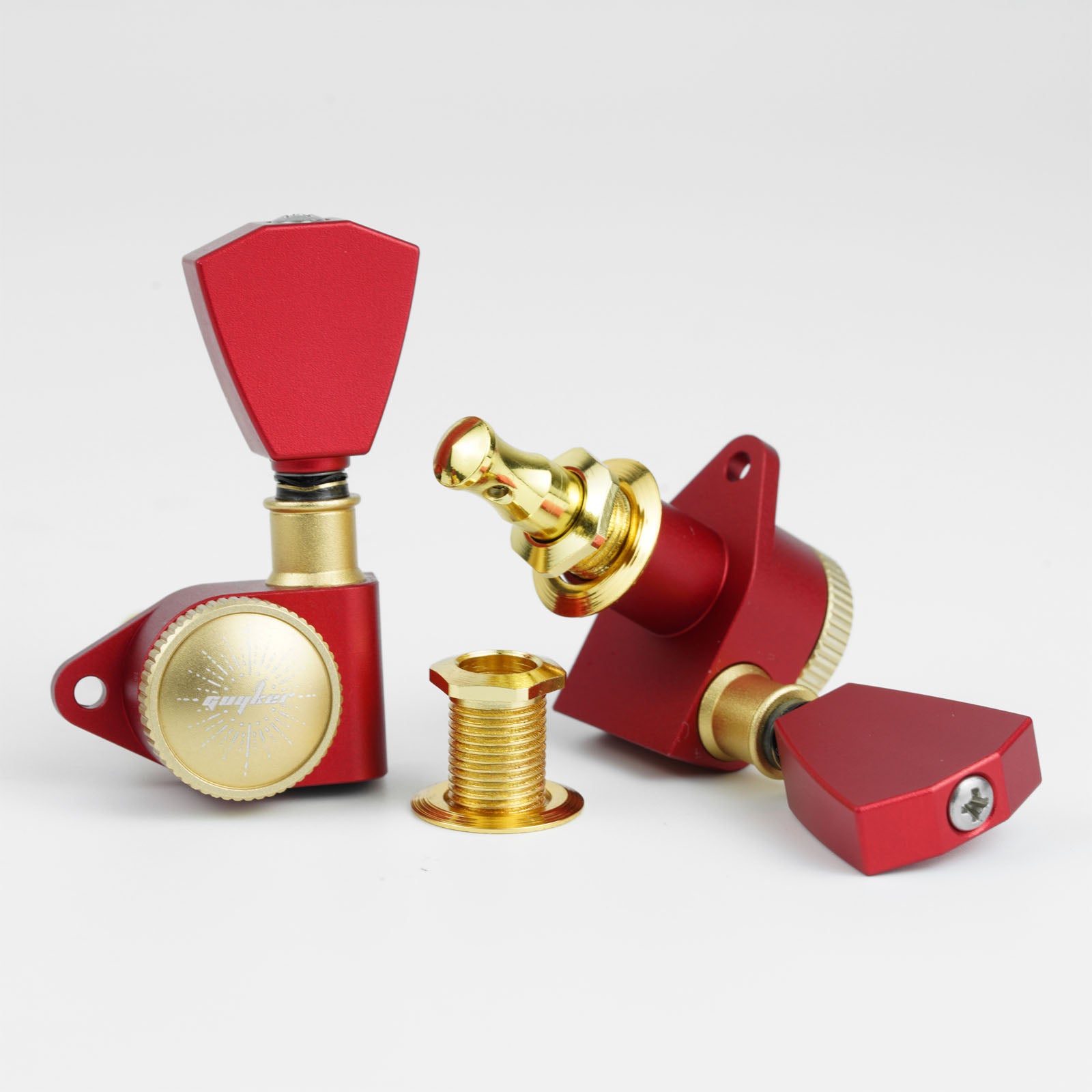 Guyker 504A-SP CNC Aluminum Locking Guitar Tuning Machines 3R+3L
