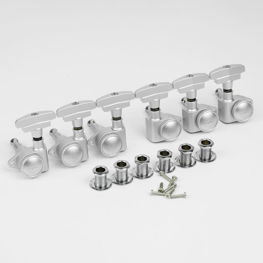 Guyker 509A-SP CNC Aluminum Locking Guitar Tuners 3R+3L 1:22