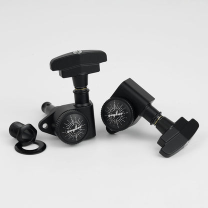 Guyker 509A-SP CNC Aluminum Locking Guitar Tuners 3R+3L 1:21