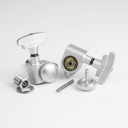 Guyker 509A-SP CNC Aluminum Locking Guitar Tuners 3R+3L 1:21
