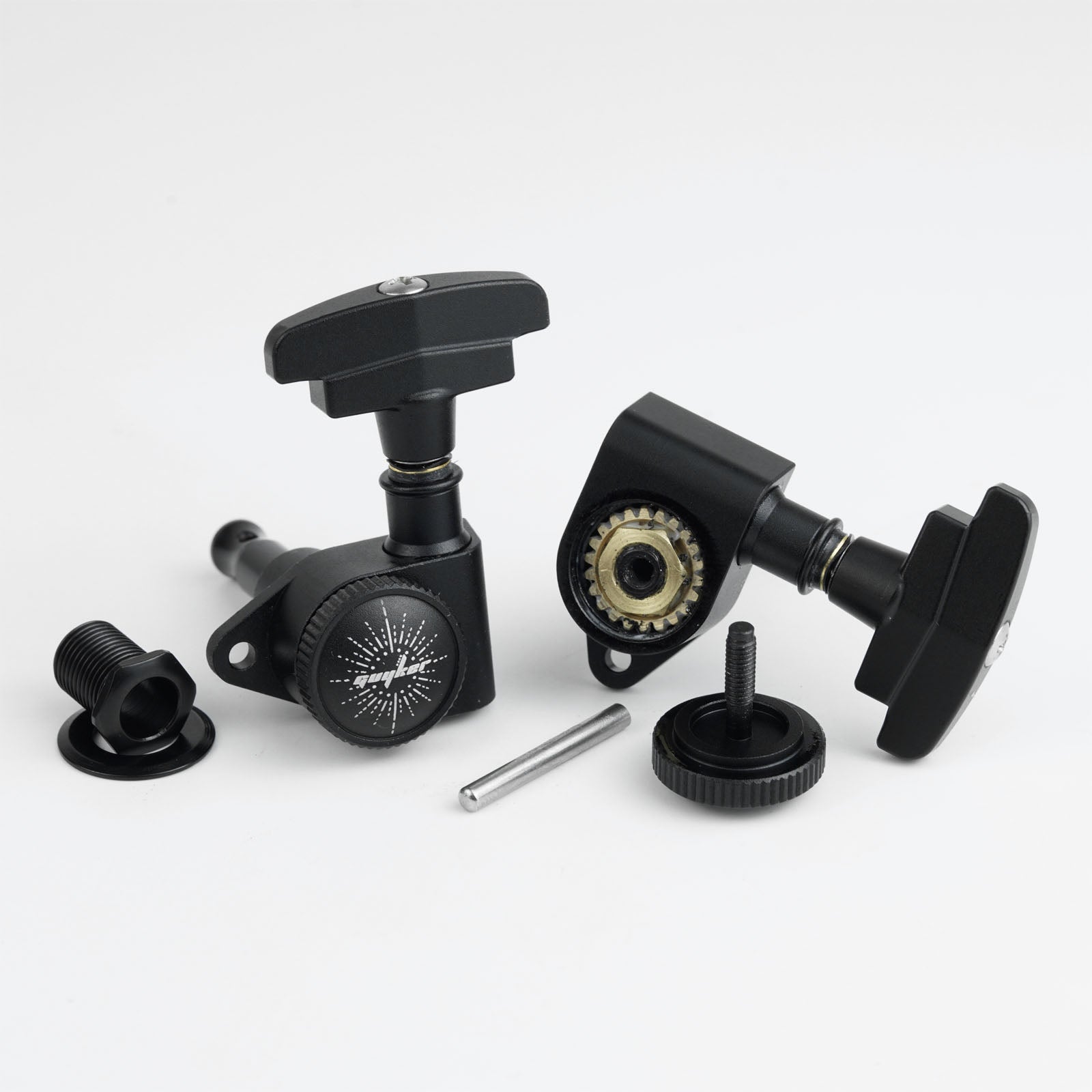 Guyker 509A-SP CNC Aluminum Locking Guitar Tuners 3R+3L 1:21