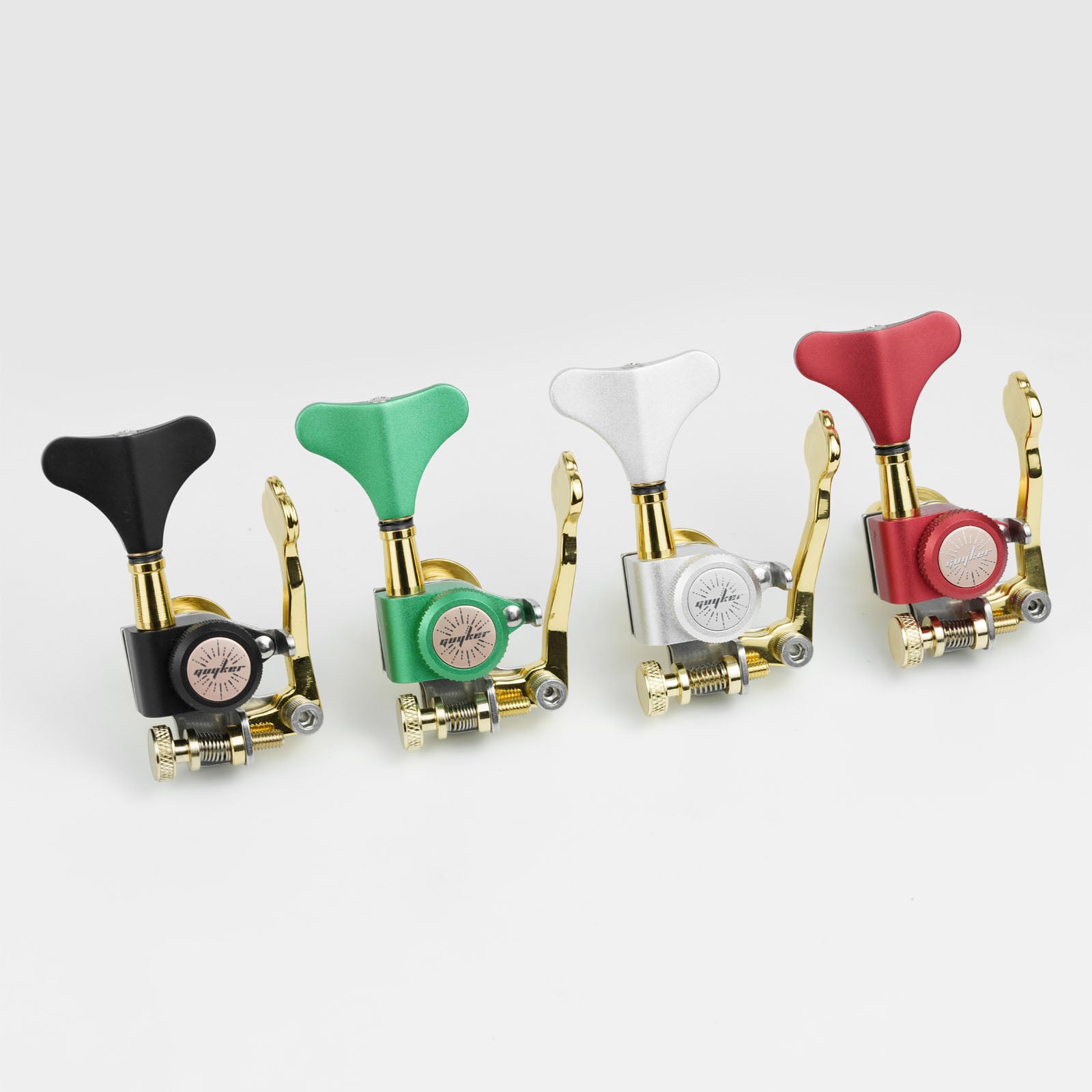 Guyker BBA-150D Bass Drop D Locking Machine Head Tuner Right Hand for Electric Bass