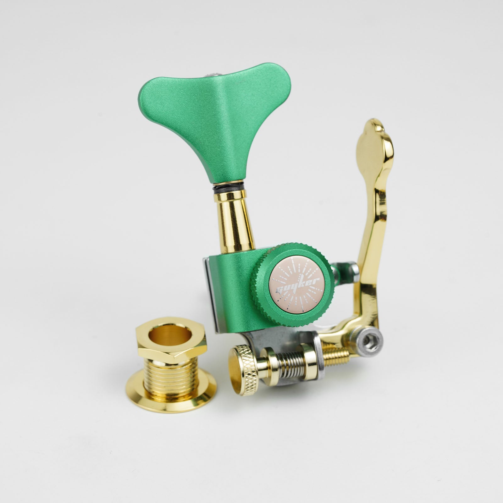 Guyker BBA-150D Bass Drop D Locking Machine Head Tuner Right Hand for Electric Bass