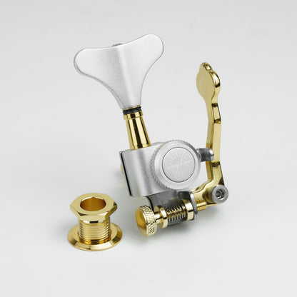 Guyker BBA-150D Bass Drop D Locking Machine Head Tuner Right Hand for Electric Bass