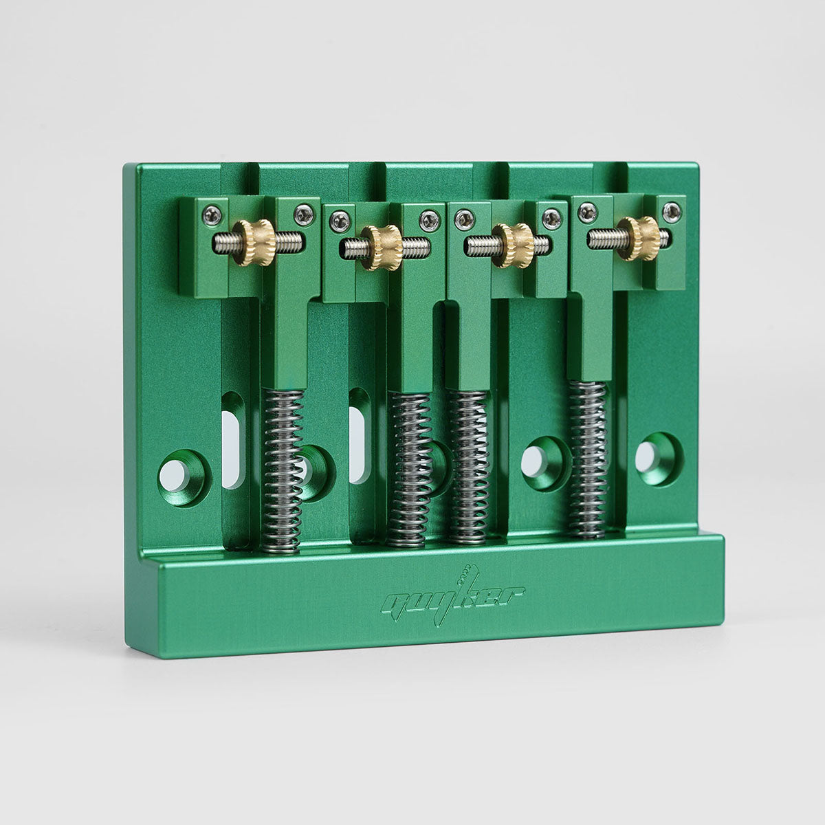 Guyker GBA-406 CNC 4-String Bass Bridge in Aerospace Aluminum Alloy for Bass Guitar