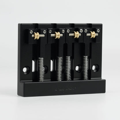 Guyker GBA-406 CNC 4-String Bass Bridge in Aerospace Aluminum Alloy for Bass Guitar