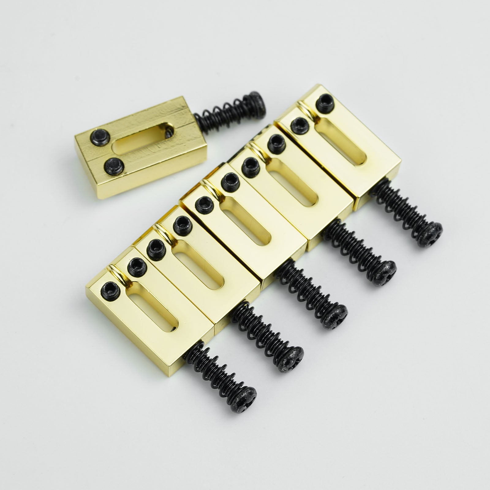Guyker GM003 Brass Guitar Tremolo Bridge Saddles 10.5mm / 10.8mm