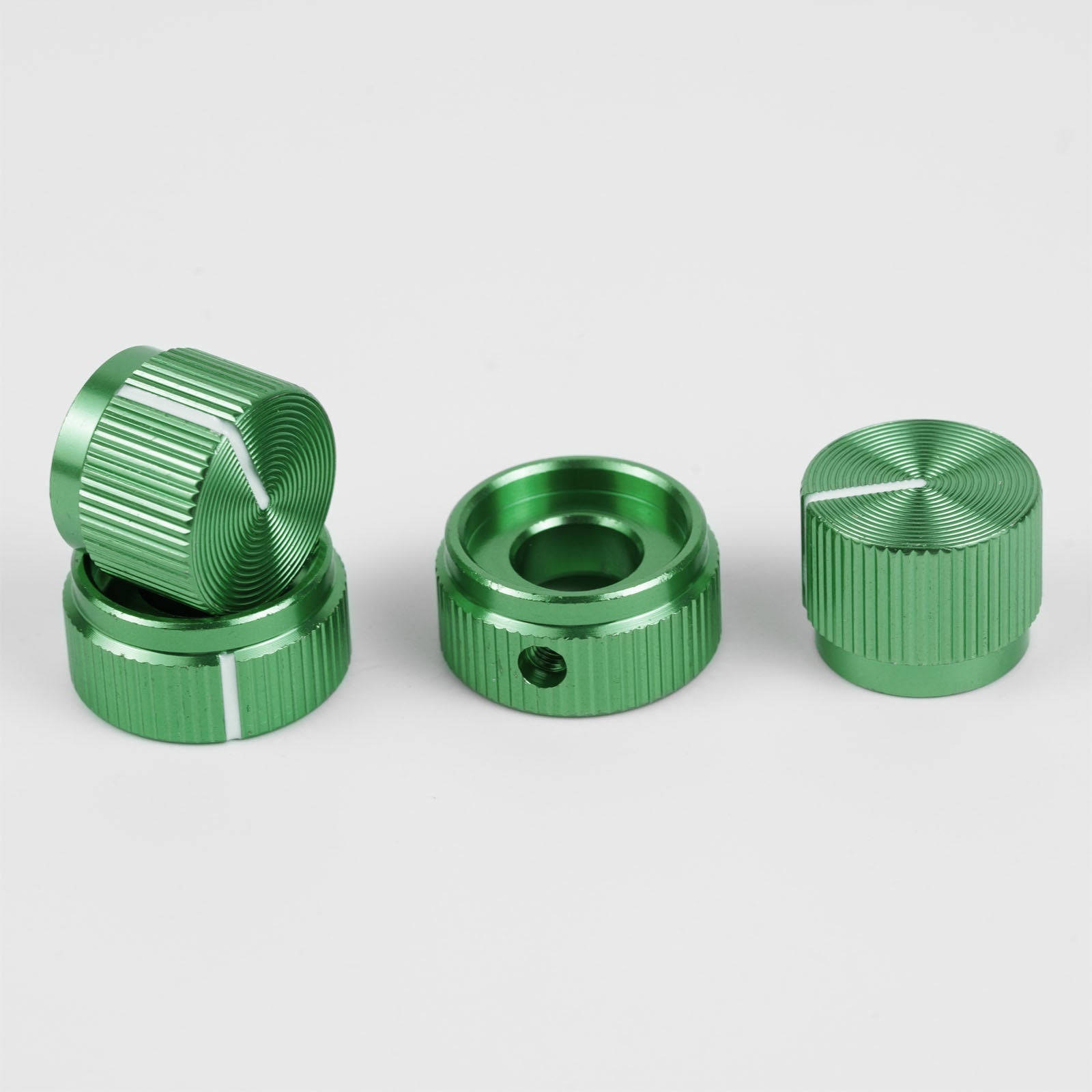 CKB002 1 Stück Aluminium Dual Concentric Steuerknopf für E-Bass erhältlich in fünf Farben