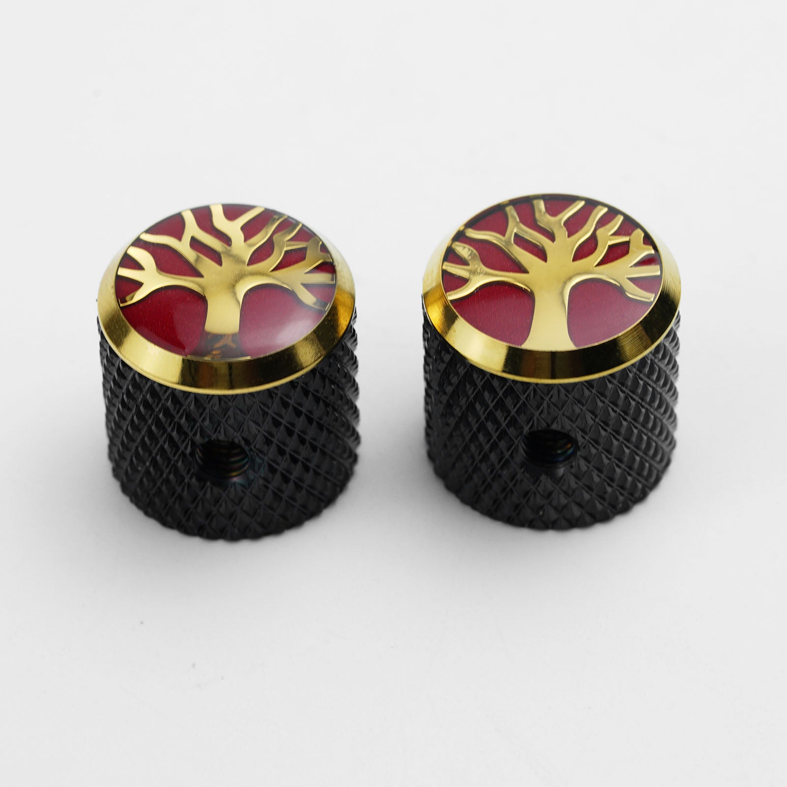 Boutons de contrôle de guitare en acier inoxydable CNC Guyker CKB003 pour guitare électrique et basse