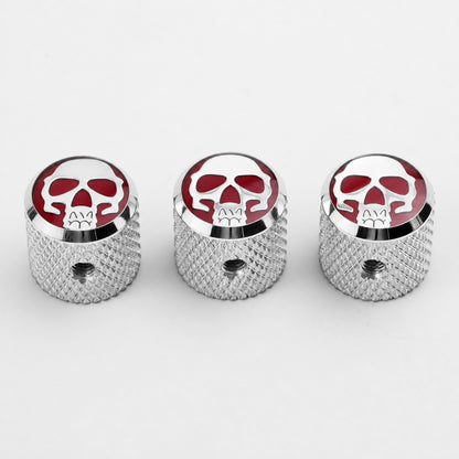 Guyker CKB003 CNC Stainless Steel Guitar Control Knobs for Electric Guitar and Bass