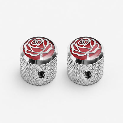 Guyker CKB003 CNC Stainless Steel Guitar Control Knobs for Electric Guitar and Bass