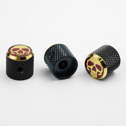 Boutons de contrôle de guitare en acier inoxydable CNC Guyker CKB003 pour guitare électrique et basse