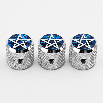 Guyker CKB003 CNC Stainless Steel Guitar Control Knobs for Electric Guitar and Bass