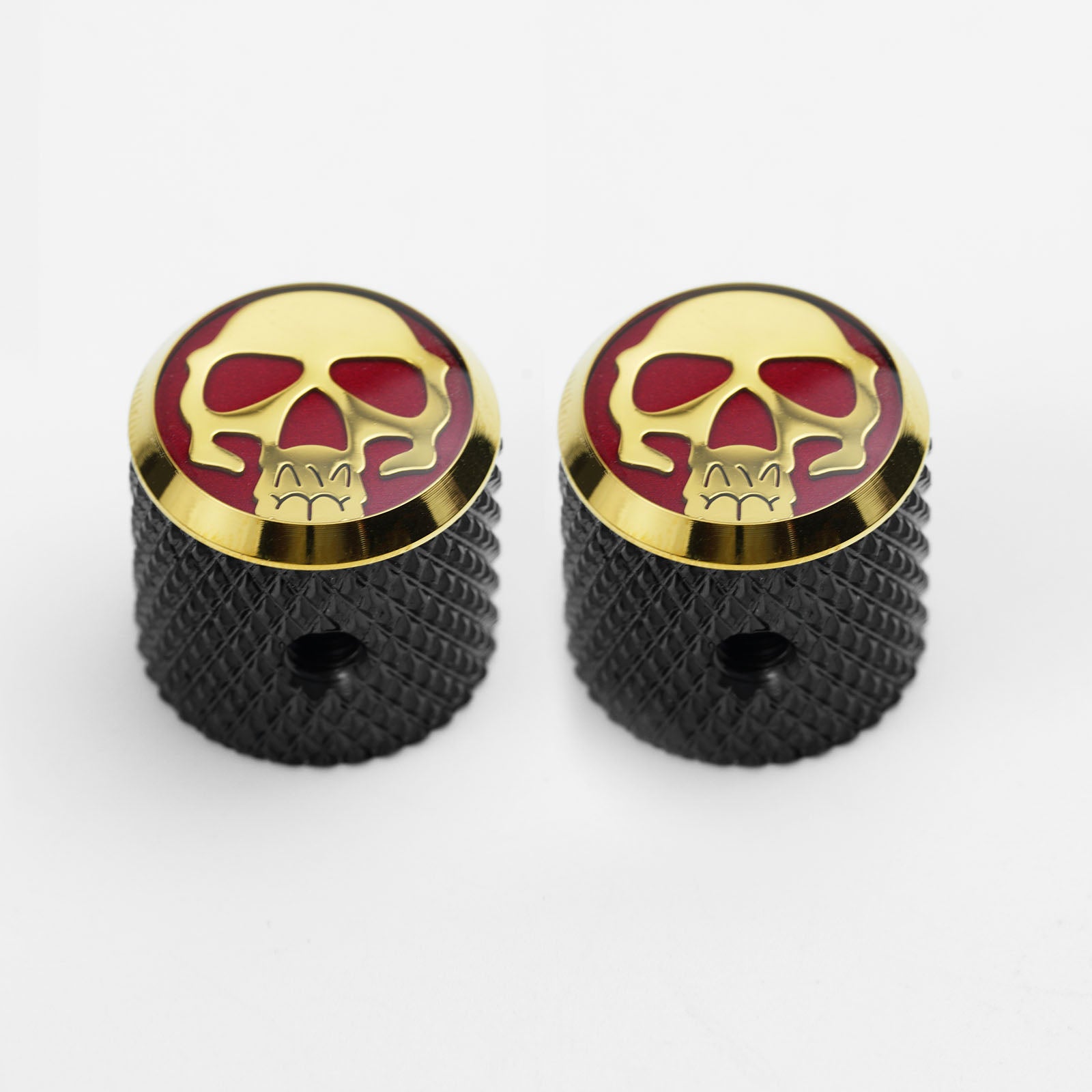 Boutons de contrôle de guitare en acier inoxydable CNC Guyker CKB003 pour guitare électrique et basse