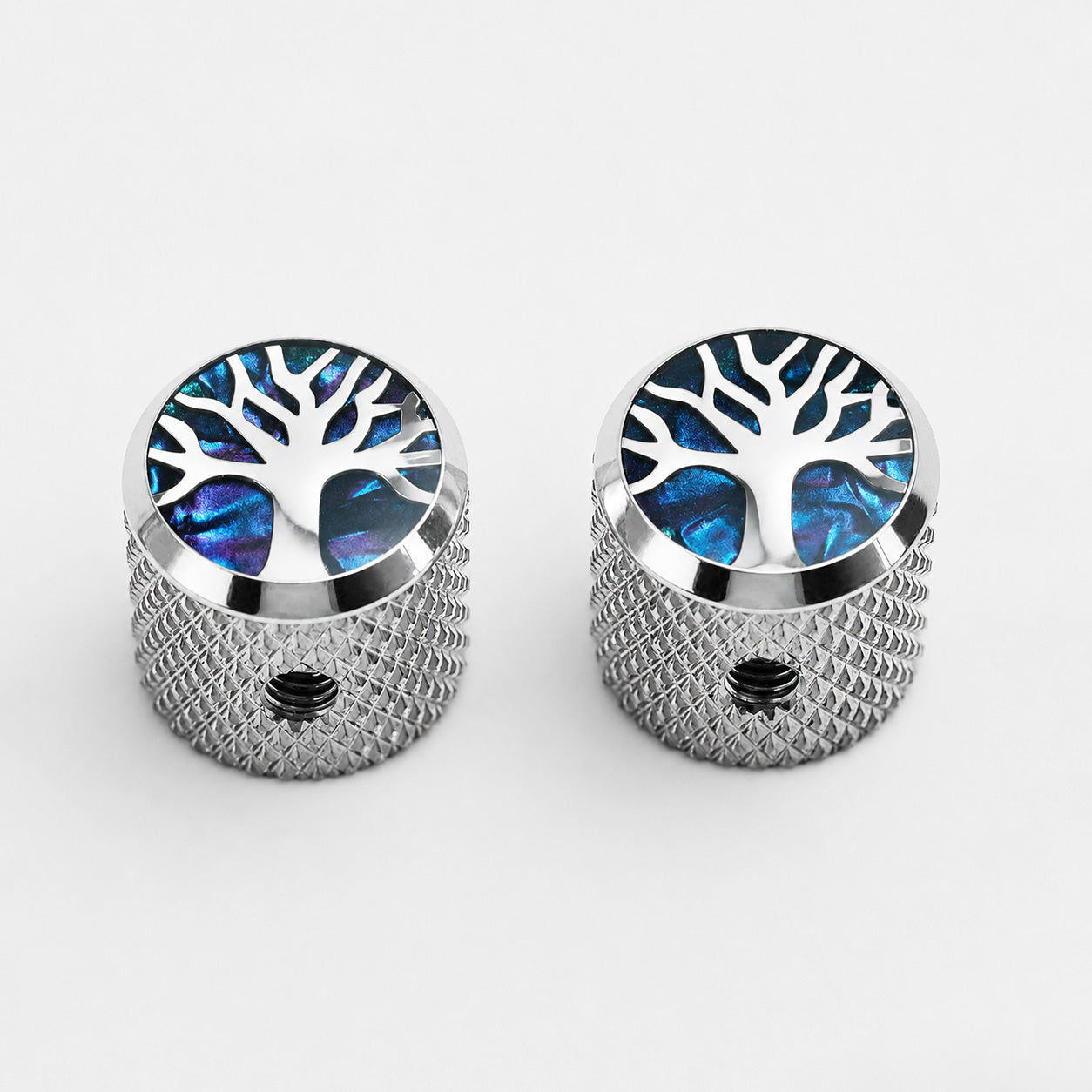 Guyker CKB003 CNC Stainless Steel Guitar Control Knobs for Electric Guitar and Bass