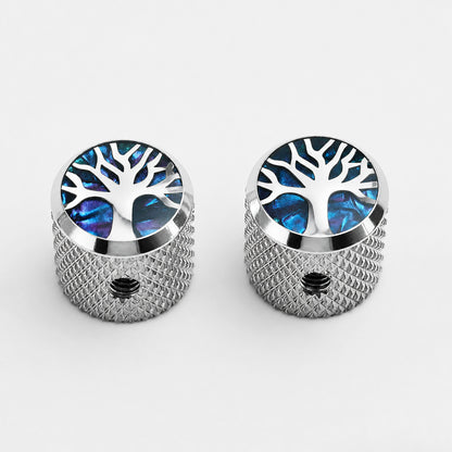 Guyker CKB003 CNC Stainless Steel Guitar Control Knobs for Electric Guitar and Bass