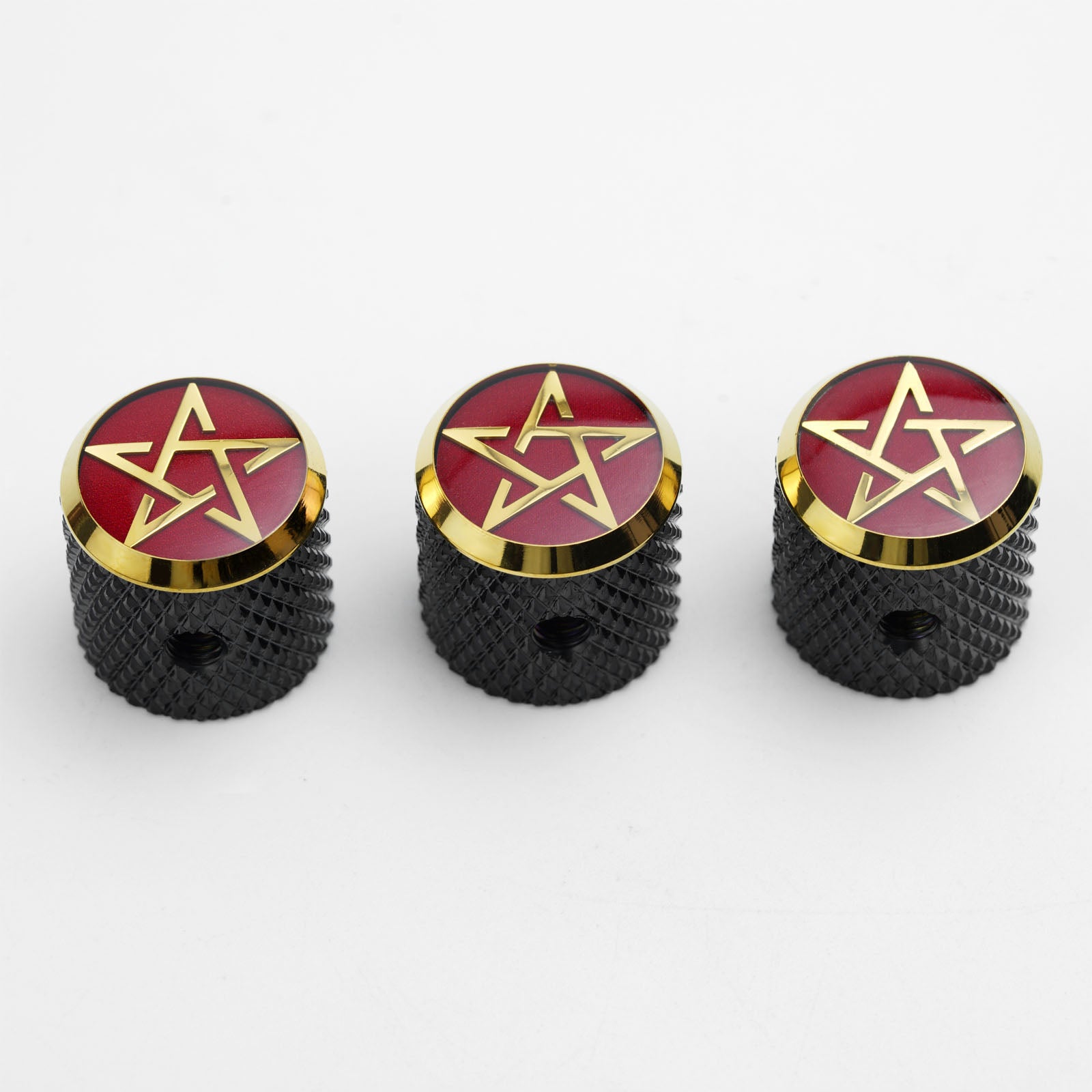Boutons de contrôle de guitare en acier inoxydable CNC Guyker CKB003 pour guitare électrique et basse