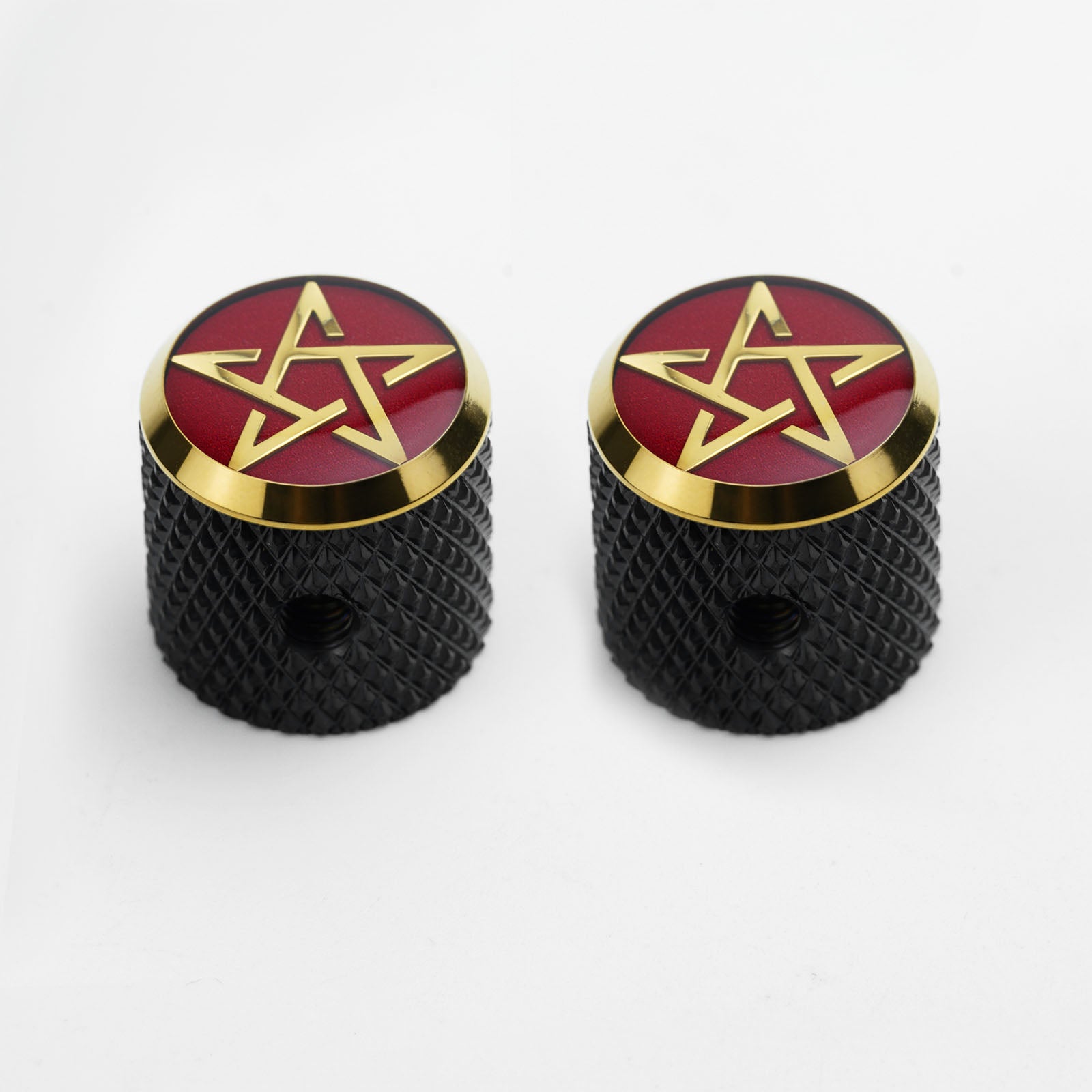 Boutons de contrôle de guitare en acier inoxydable CNC Guyker CKB003 pour guitare électrique et basse