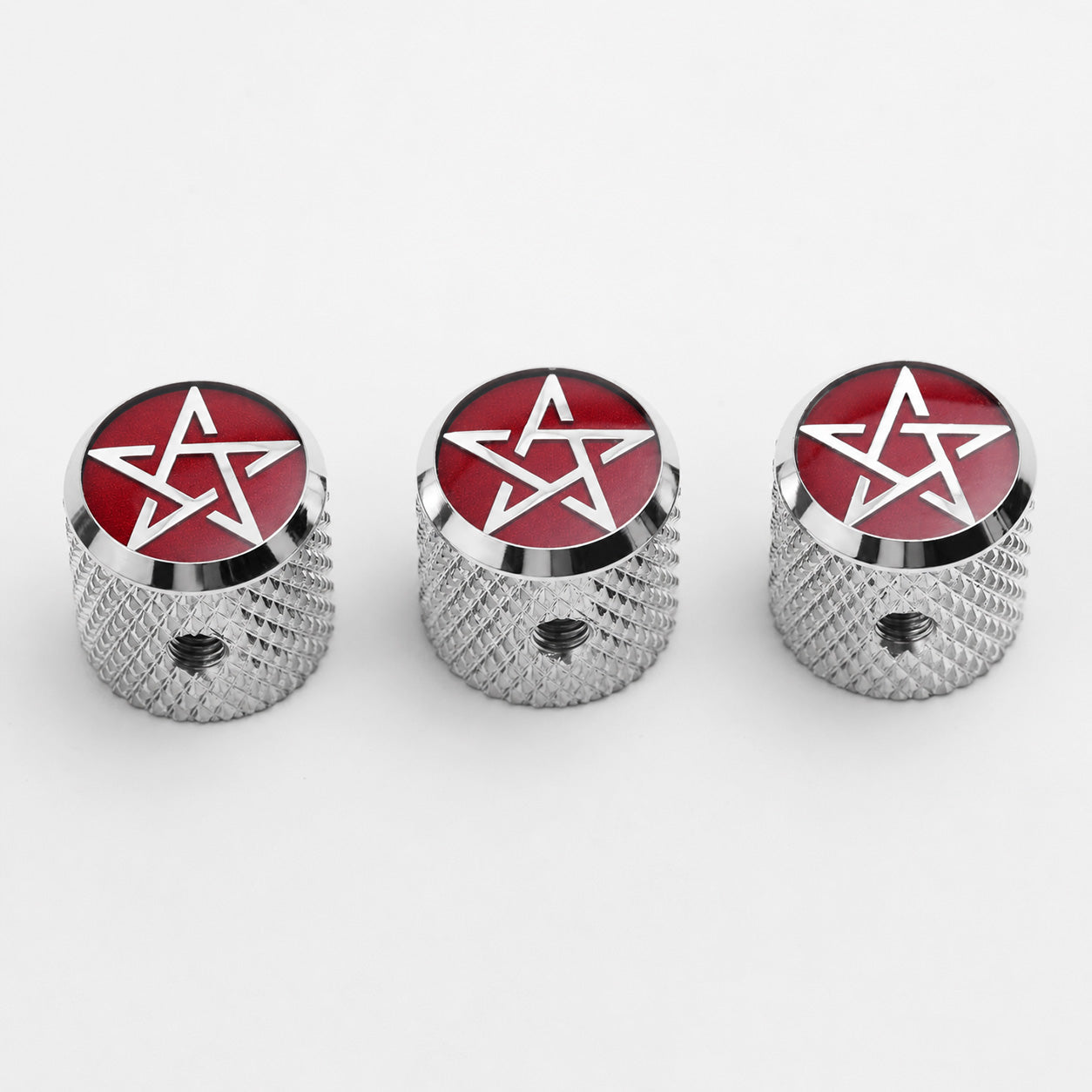 Guyker CKB003 CNC Stainless Steel Guitar Control Knobs for Electric Guitar and Bass