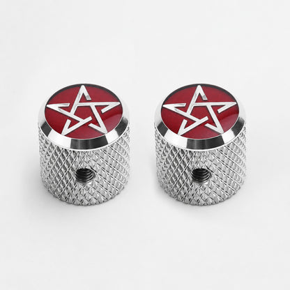 Guyker CKB003 CNC Stainless Steel Guitar Control Knobs for Electric Guitar and Bass