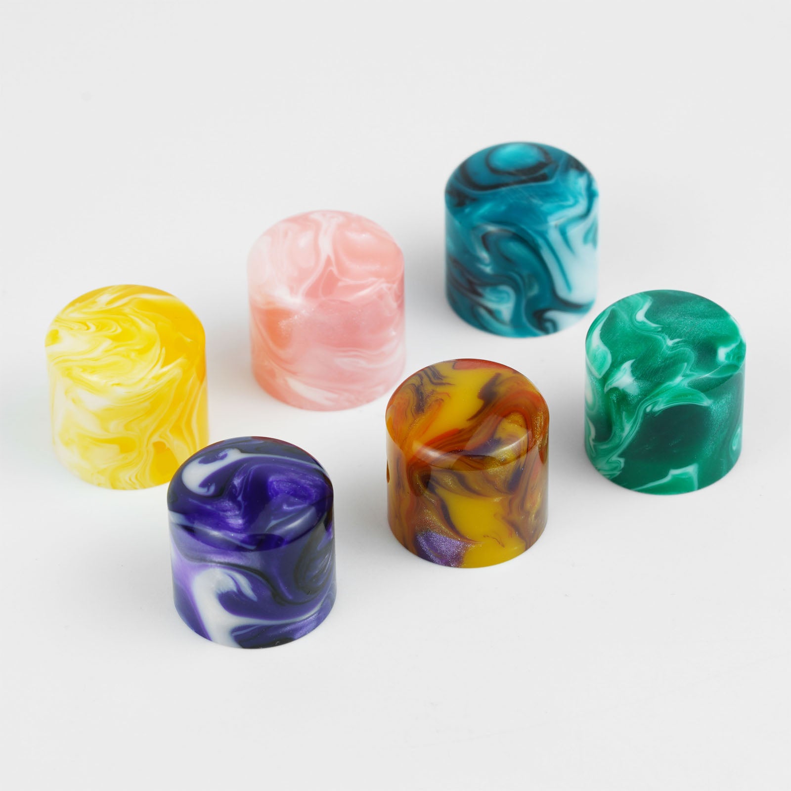 Guyker CKB040 Resin Guitar Control Knobs for Electric Guitar - 6mm Shaft Fit