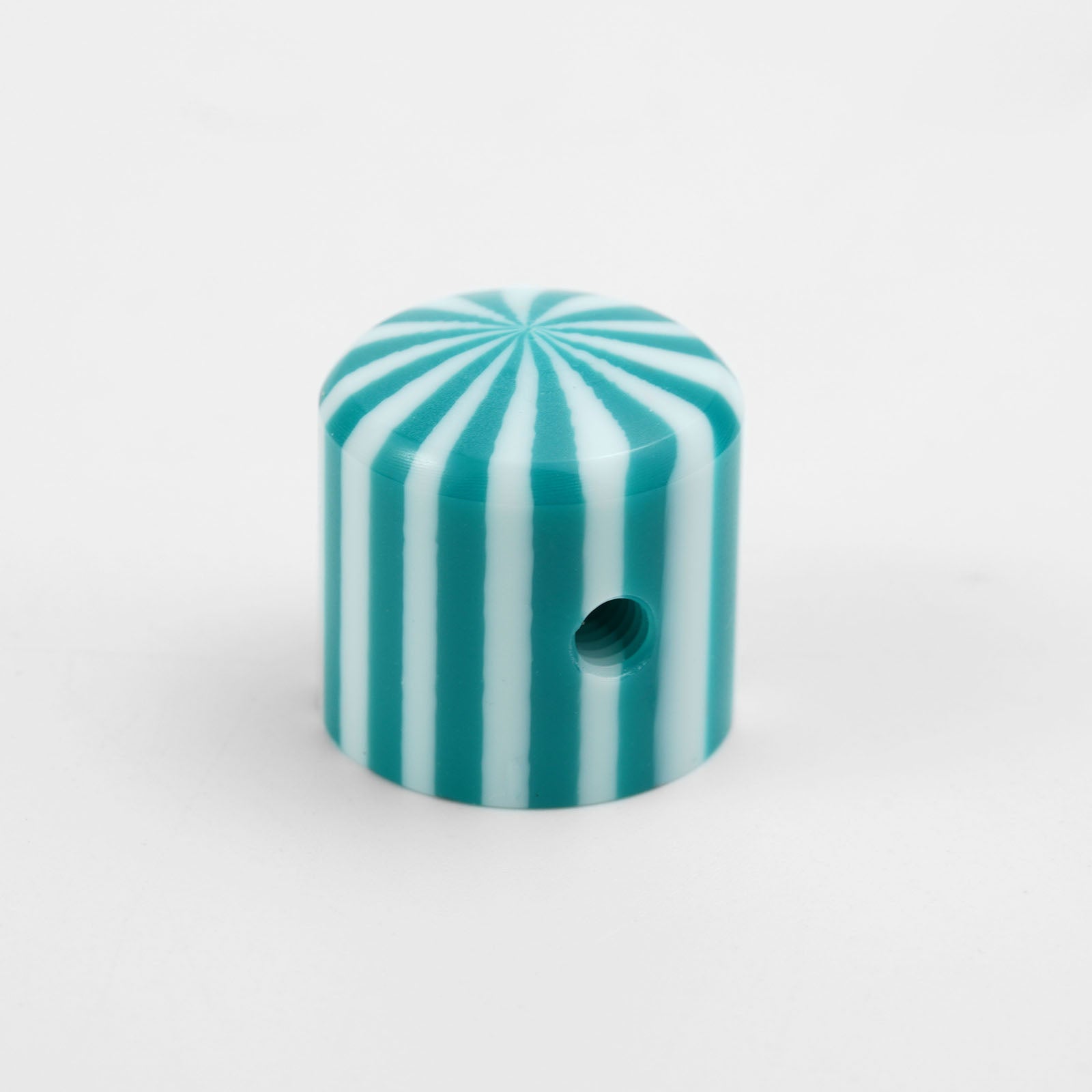 Guyker CKB041 Acrylic Candy Stripe Guitar Control Knobs for Electric Guitar - 6mm Shaft Fit