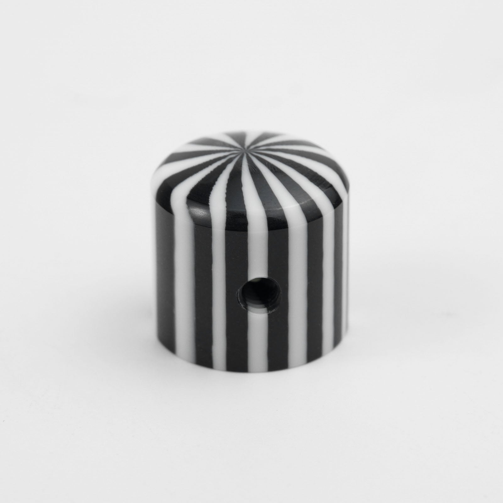 Guyker CKB041 Acrylic Candy Stripe Guitar Control Knobs for Electric Guitar - 6mm Shaft Fit