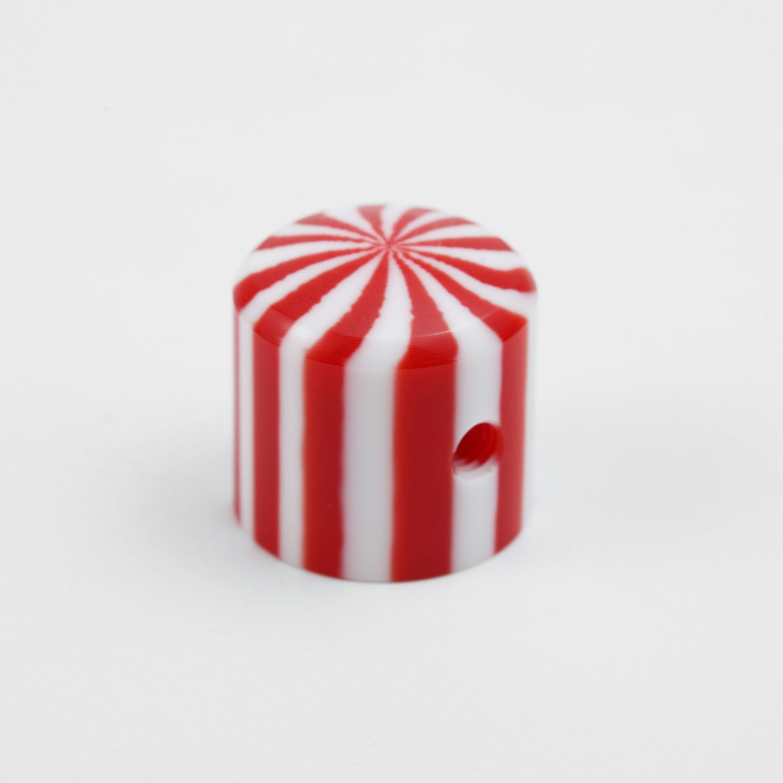 Guyker CKB041 Acrylic Candy Stripe Guitar Control Knobs for Electric Guitar - 6mm Shaft Fit