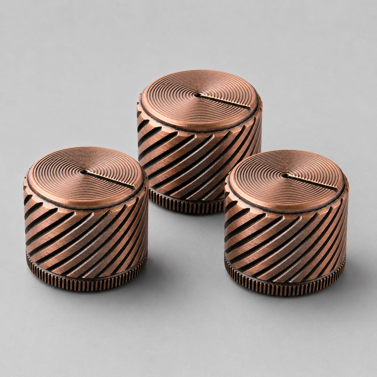 Guyker CKB042 CNC Aluminum Guitar Control Knobs for Electric Guitar - 6mm Shaft Fit