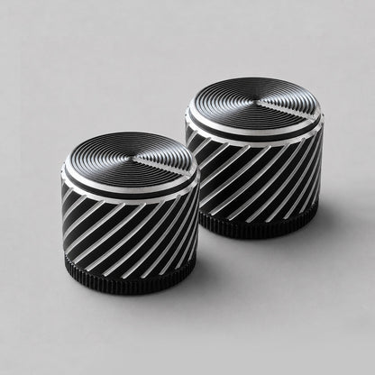 Guyker CKB042 CNC Aluminum Guitar Control Knobs for Electric Guitar - 6mm Shaft Fit