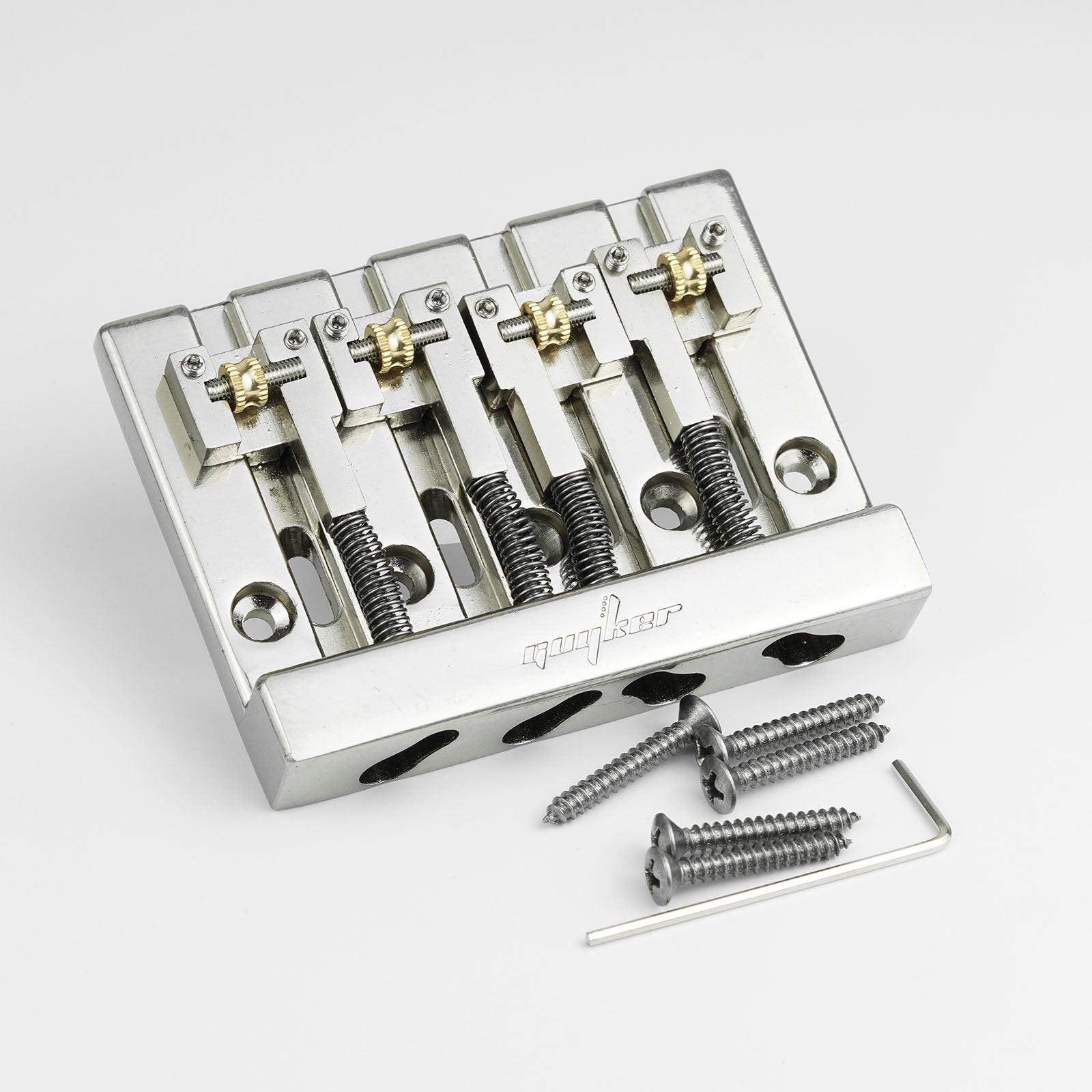 Guyker GB406 Bass Adjustable 4 String Roller Bridge