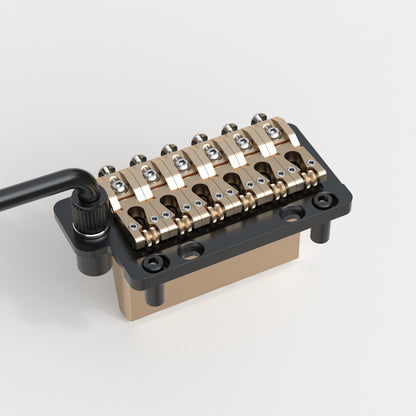 Guyker GG901 Small Double Locking Tremolo Bridge with CNC Brass Saddles