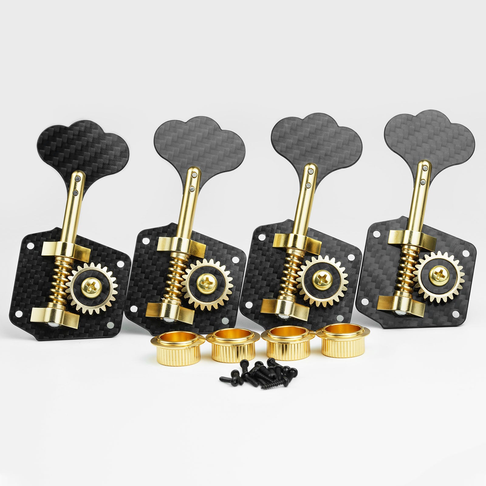 Guyker GB-530T Carbonfaser Stimmmechaniken für Bass mit 1:26 Übersetzungsverhältnis