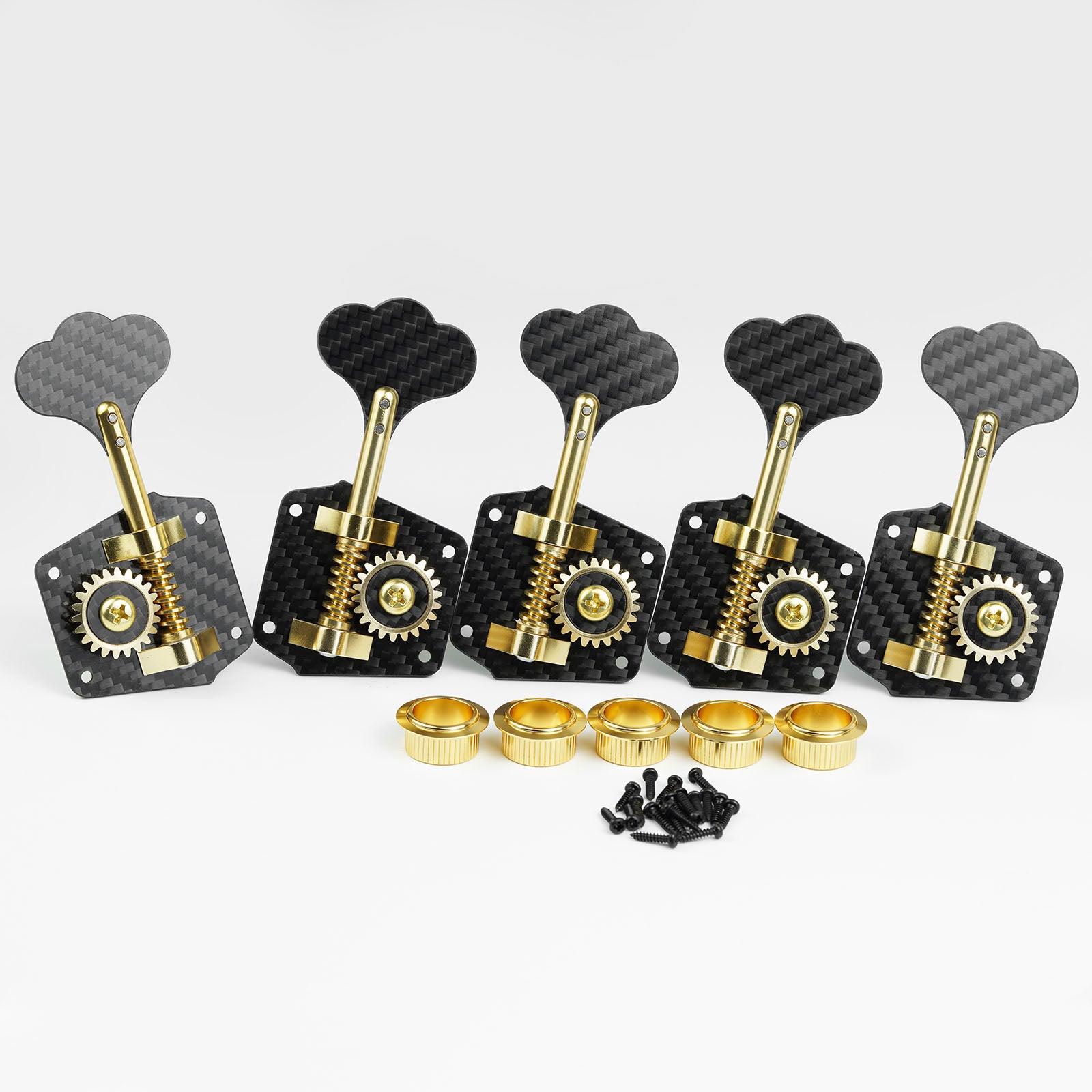Guyker GB-530T Carbonfaser Stimmmechaniken für Bass mit 1:26 Übersetzungsverhältnis