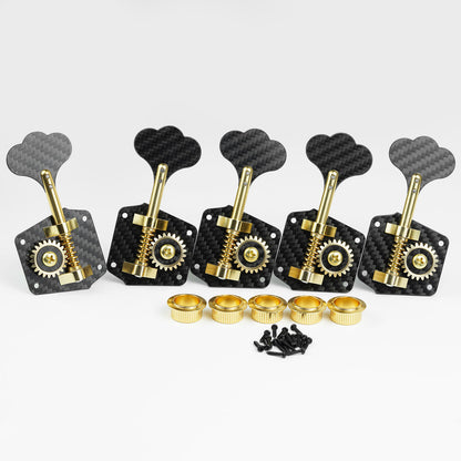 Guyker GB-530T Carbonfaser Stimmmechaniken für Bass mit 1:26 Übersetzungsverhältnis