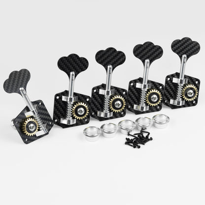 Guyker GB-530T Carbonfaser Stimmmechaniken für Bass mit 1:26 Übersetzungsverhältnis
