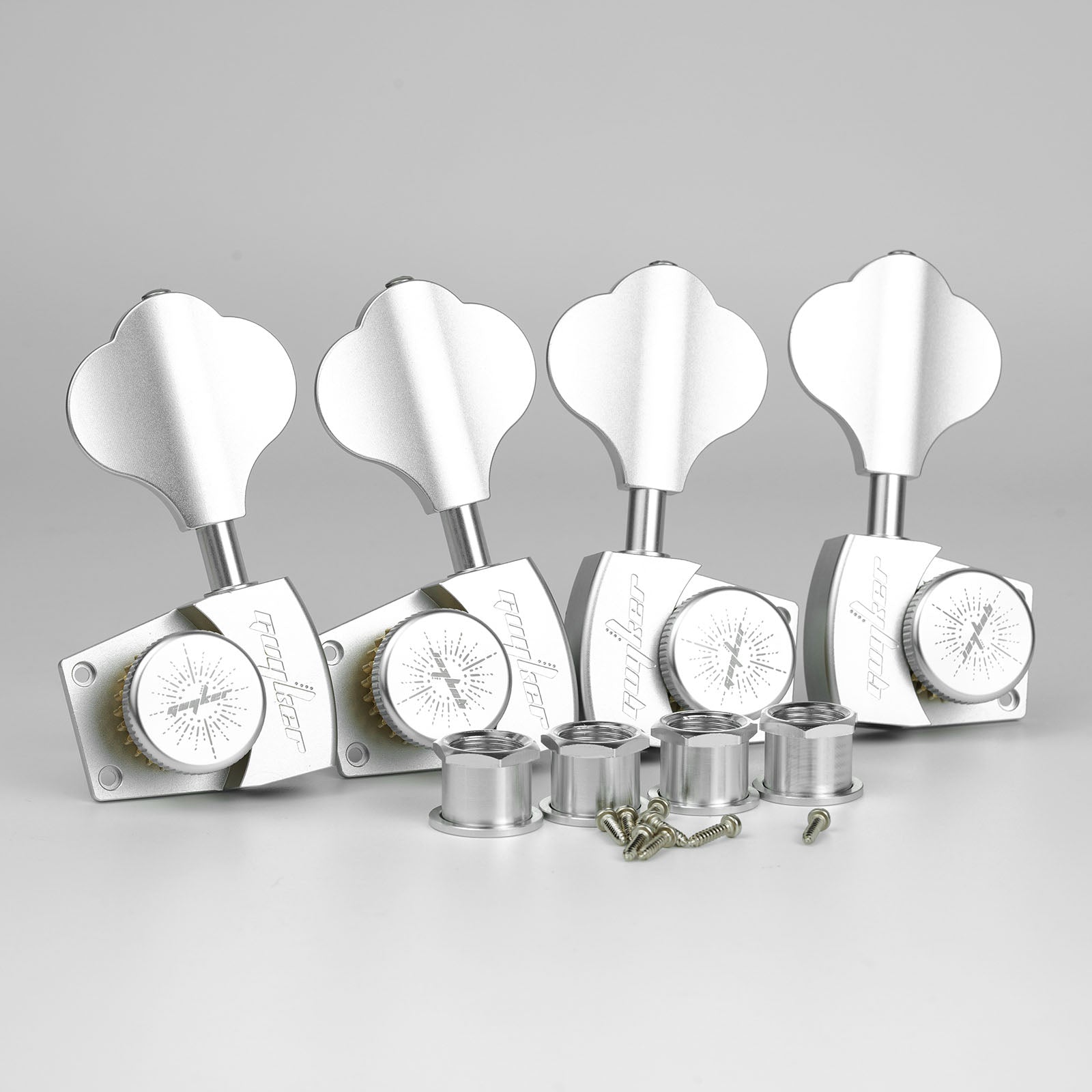 Guyker GKA-3639SP Locking Bass Tuning Machine 1:26 Ratio with CNC Aluminum Alloy Body