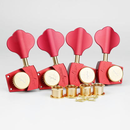 Guyker GKA-3639SP Locking Bass Tuning Machine 1:26 Ratio with CNC Aluminum Alloy Body