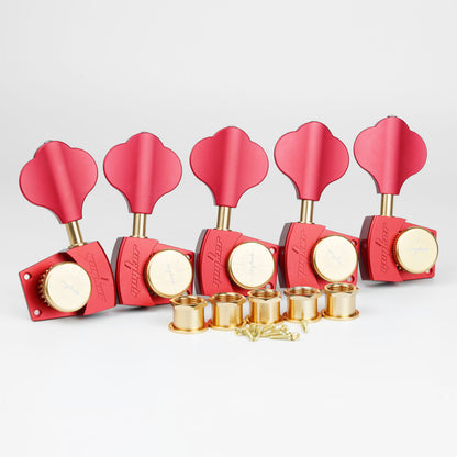 Guyker GKA-3639SP Locking Bass Tuning Machine 1:26 Ratio with CNC Aluminum Alloy Body