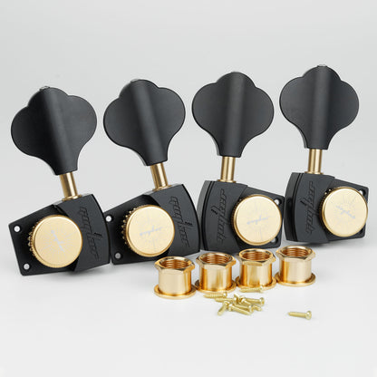 Guyker GKA-3639SP Locking Bass Tuning Machine 1:26 Ratio with CNC Aluminum Alloy Body