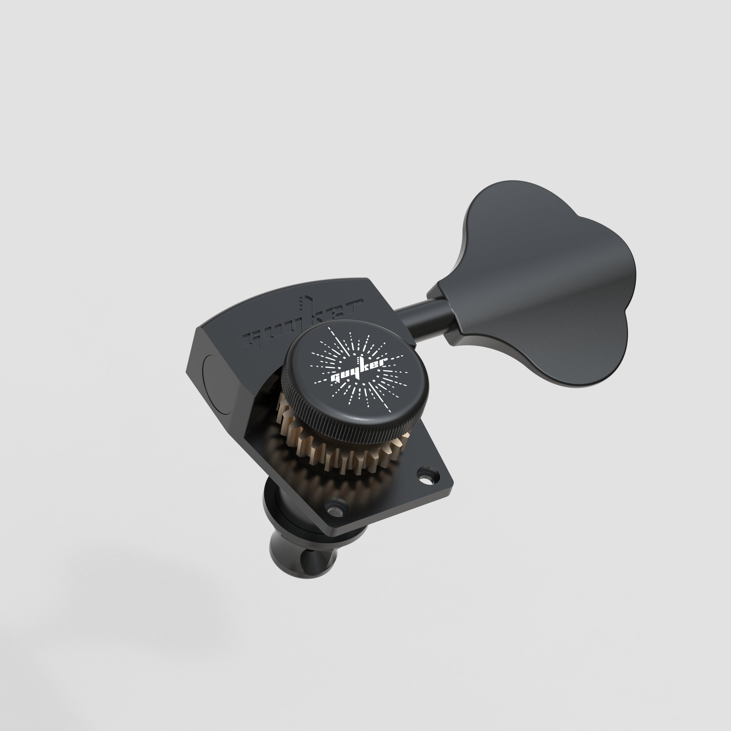Guyker GKA-3639SP Locking Bass Tuning Machine 1:26 Ratio with CNC Aluminum Alloy Body