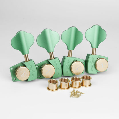 Guyker GKA-3639SP Locking Bass Tuning Machine 1:26 Ratio with CNC Aluminum Alloy Body