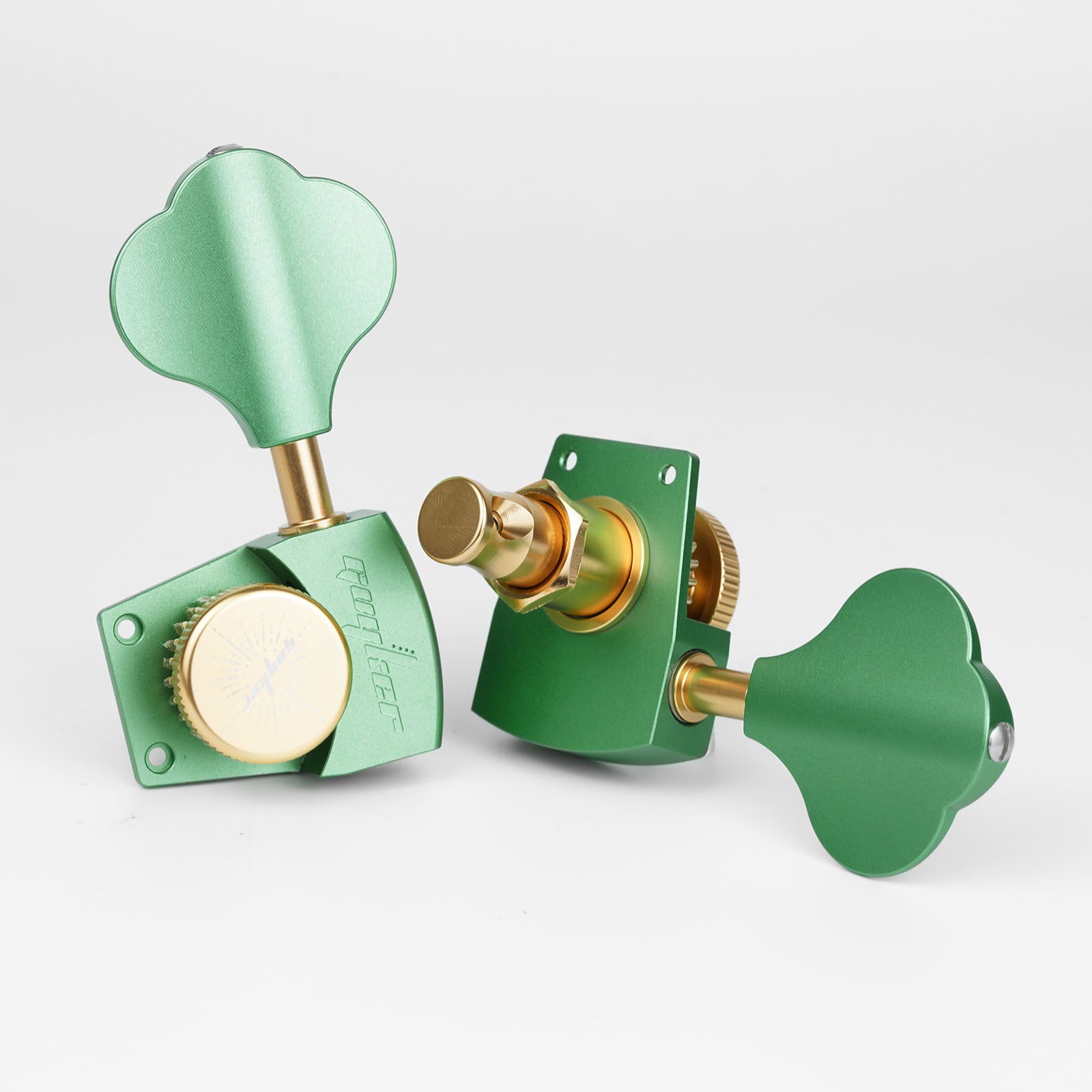 Guyker GKA-3639SP Locking Bass Tuning Machine 1:26 Ratio with CNC Aluminum Alloy Body