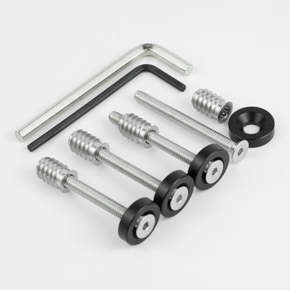 Guyker GN-011 Bolt-On Neck Mounting Screw & Bushing Set
