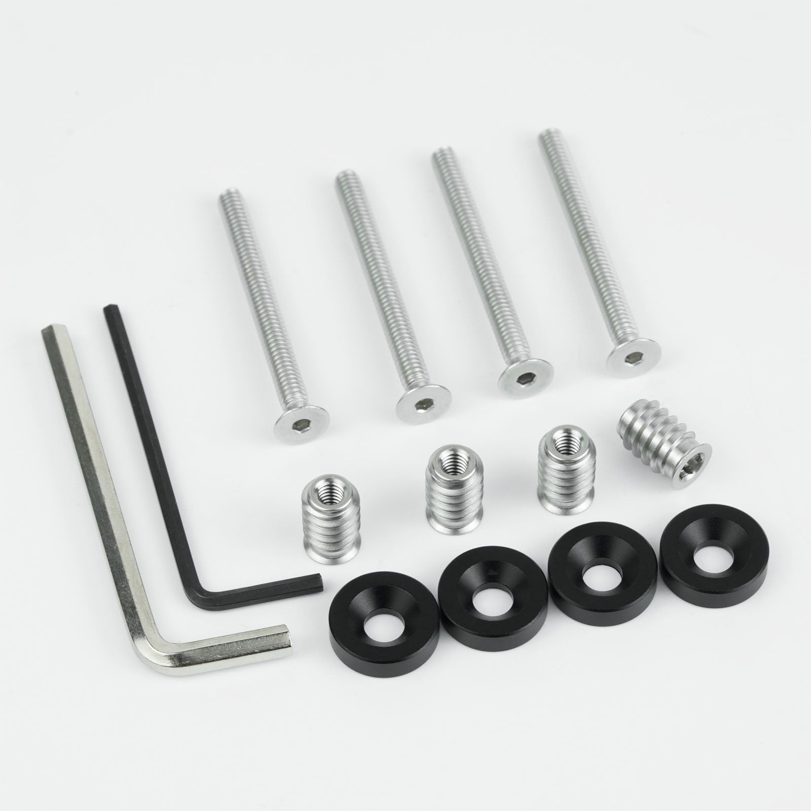 Guyker GN-011 Bolt-On Neck Mounting Screw & Bushing Set